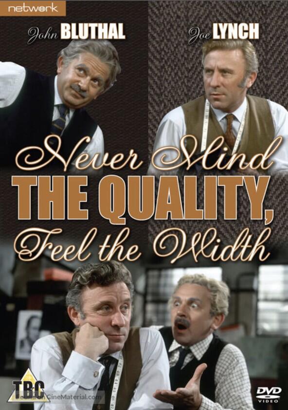 Never Mind the Quality, Feel the Width - Season 1 Never Mind the Quality, Feel the Width - Season 1