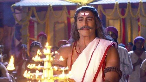 Siddheshwar worships Siddhidatri Devi Siddheshwar worships Siddhidatri Devi