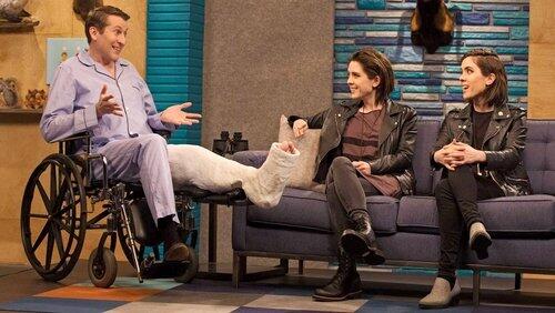 Tegan and Sara Wear Leather Jackets and Skinny Jeans Tegan and Sara Wear Leather Jackets and Skinny Jeans