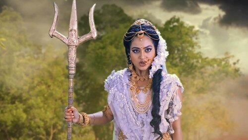 Parvati comes to Krishna's aid! Parvati comes to Krishna's aid!