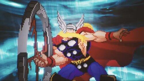 Thor VS Vegeta Thor VS Vegeta