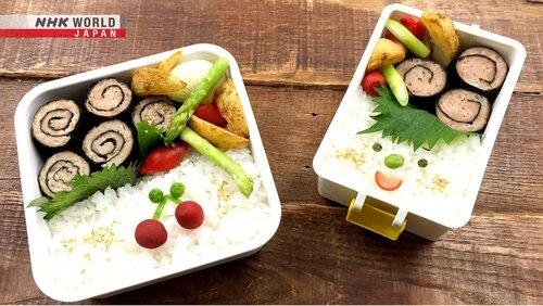 Chicken Tender Rolls Bento & Norimaki Meat Roll Bento Chicken Tender Rolls Bento & Norimaki Meat Roll Bento