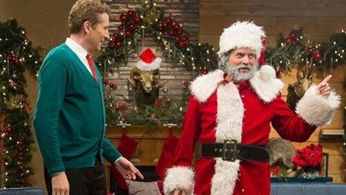 Zach Galifianakis Wears a Santa Suit Zach Galifianakis Wears a Santa Suit