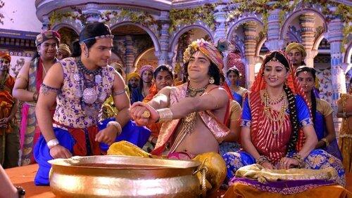 Krishna Competes with Radha Krishna Competes with Radha
