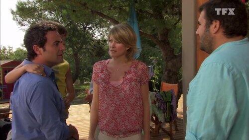 Coup de vent sur le camping Coup de vent sur le camping