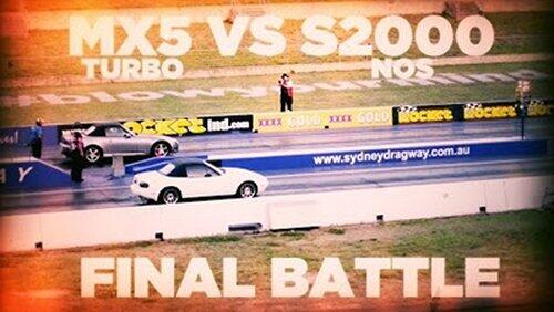 Turbo MX5 VS Honda with NOS [Final Battle]