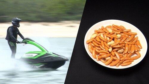 Stand-Up Personal Watercrafts / Rice Crackers with Peanuts Stand-Up Personal Watercrafts / Rice Crackers with Peanuts