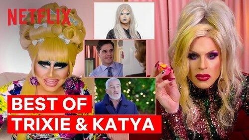 Best Of Drag Queens Trixie Mattel & Katya React To TV Best Of Drag Queens Trixie Mattel & Katya React To TV