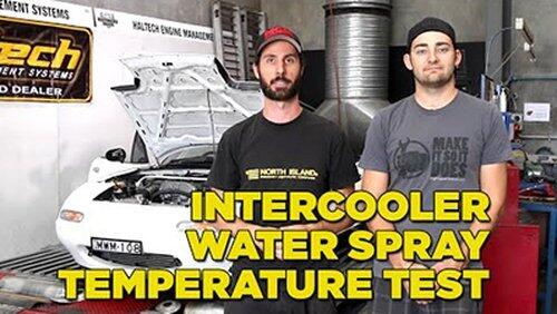 Intercooler Water Spray - Dyno Temp Test Intercooler Water Spray - Dyno Temp Test
