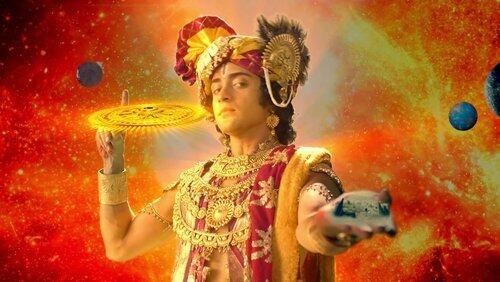 Krishna's Vishwaroopa darshan Krishna's Vishwaroopa darshan