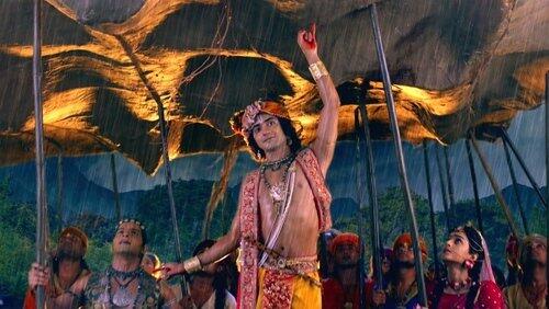 Krishna's Govardhan Leela Krishna's Govardhan Leela