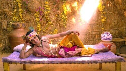 Krishna creates Prem Sarovar Krishna creates Prem Sarovar