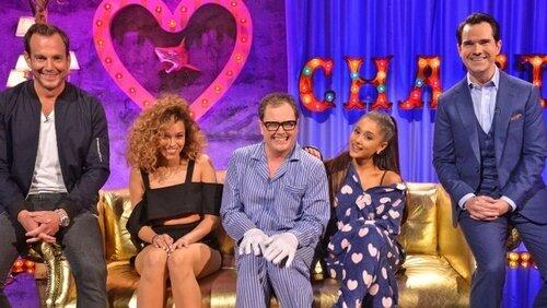 Jimmy Carr, Will Arnett, Ariana Grande, Izzy Bizu