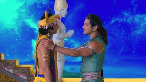 Balram Krishna's emotional moment Balram Krishna's emotional moment