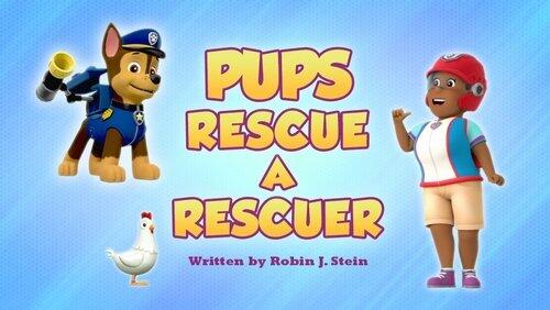 Pups Rescue a Rescuer Pups Rescue a Rescuer