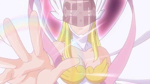 The Glowing Angewomon The Glowing Angewomon