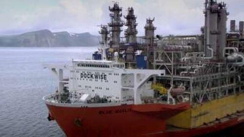 The Snohvit Arctic Gas Processing Platform The Snohvit Arctic Gas Processing Platform