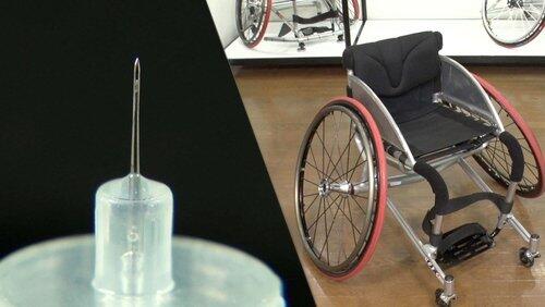 Low-Pain Needles / Sports Wheelchairs Low-Pain Needles / Sports Wheelchairs