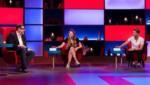 Jessie Cave, Ayesha Hazarika, Simon Hickson and AJ Pritchard (3/5) Jessie Cave, Ayesha Hazarika, Simon Hickson and AJ Pritchard (3/5)
