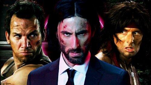 John Wick vs John Rambo vs John McClane John Wick vs John Rambo vs John McClane
