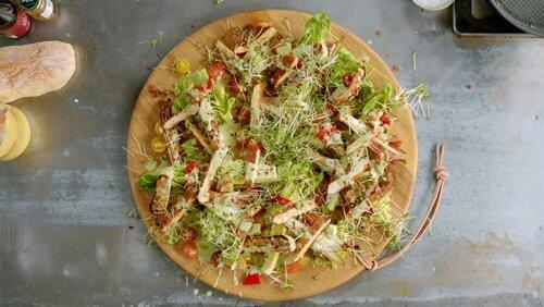 Lamb Tagine and Chicken Caesar Salad Lamb Tagine and Chicken Caesar Salad