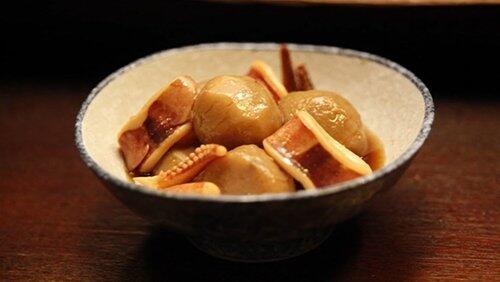 Simmered Taro and Squid Simmered Taro and Squid
