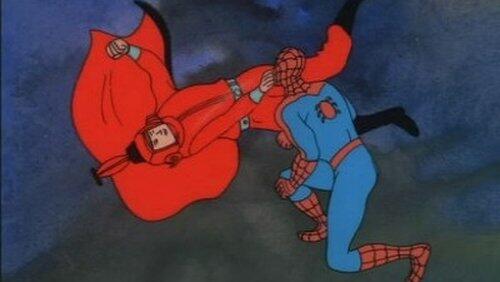 Spiderman Meets Skyboy Spiderman Meets Skyboy