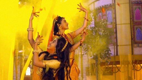 Rukmini, Radha perform together Rukmini, Radha perform together
