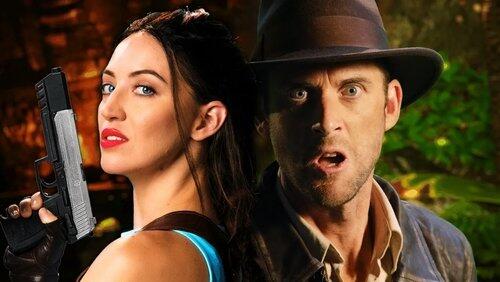 Lara Croft vs Indiana Jones Lara Croft vs Indiana Jones