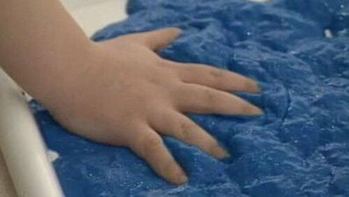 Painting with Hands and Feet Painting with Hands and Feet