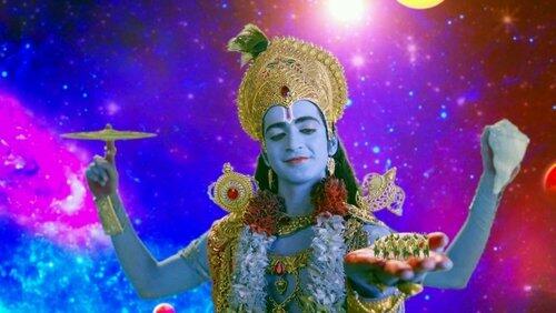 Krishna gets the sudarshana chakra Krishna gets the sudarshana chakra