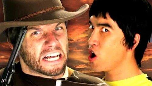 Bruce Lee vs Clint Eastwood Bruce Lee vs Clint Eastwood