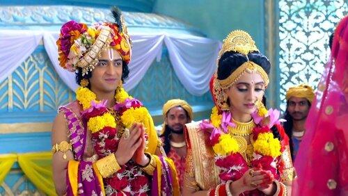 Rukmini's request to Krishna Rukmini's request to Krishna