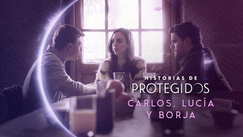 Carlos, Lucía y Borja Carlos, Lucía y Borja