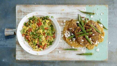 White Fish Tagine and Spicy Cajun Chicken White Fish Tagine and Spicy Cajun Chicken