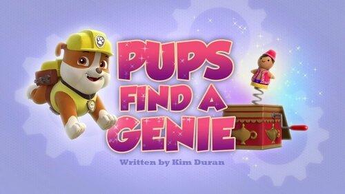 Pups Find a Genie Pups Find a Genie