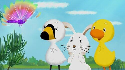 Duck & Goose and the Dragonfly Duck & Goose and the Dragonfly