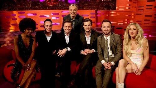 Ant & Dec, Jamie Dornan, Aaron Paul, Naomi Campbell, Ellie Goulding Ant & Dec, Jamie Dornan, Aaron Paul, Naomi Campbell, Ellie Goulding