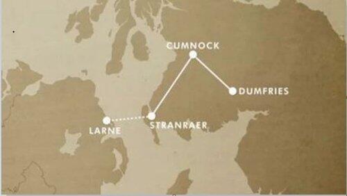 Larne to Dumfries Larne to Dumfries
