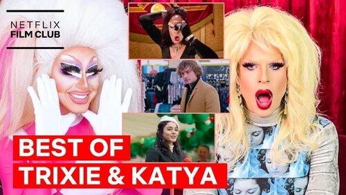 Best Of Drag Queens Trixie Mattel & Katya React To Films Best Of Drag Queens Trixie Mattel & Katya React To Films