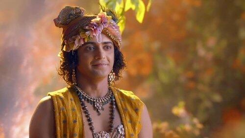 Krishna narrates an epic tale Krishna narrates an epic tale