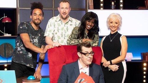 Dev Griffin, Alex Horne, Debbie McGee and June Sarpong (2/5) Dev Griffin, Alex Horne, Debbie McGee and June Sarpong (2/5)