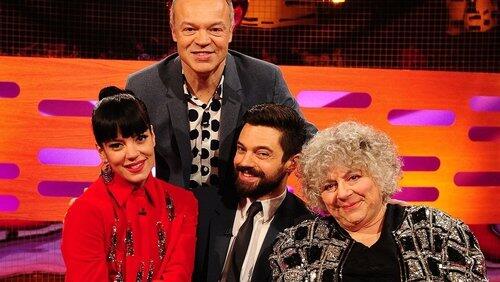 Dominic Cooper, Miriam Margolyes, Lily Allen Dominic Cooper, Miriam Margolyes, Lily Allen