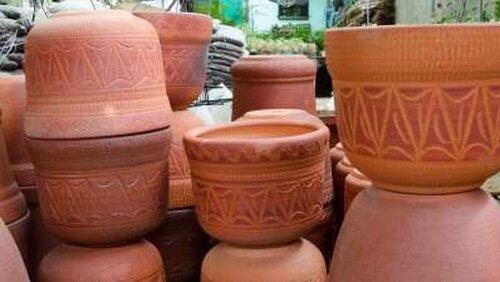 Guitar Amplifier, Clay Pots Guitar Amplifier, Clay Pots