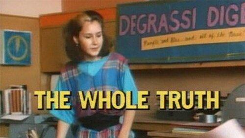 The Whole Truth The Whole Truth
