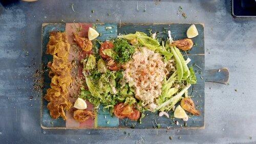 Chicken Fajitas and King Prawns Chicken Fajitas and King Prawns