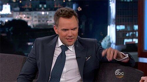 Joel McHale, Ansel Elgort, Benmont Tench Joel McHale, Ansel Elgort, Benmont Tench