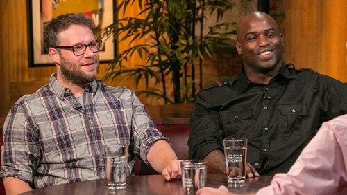 Seth Rogen, Ricky Williams and Rembert Browne Seth Rogen, Ricky Williams and Rembert Browne