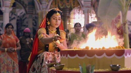 Radha Conducts the Puja Radha Conducts the Puja
