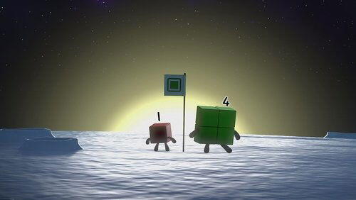 Square on the Moon Square on the Moon